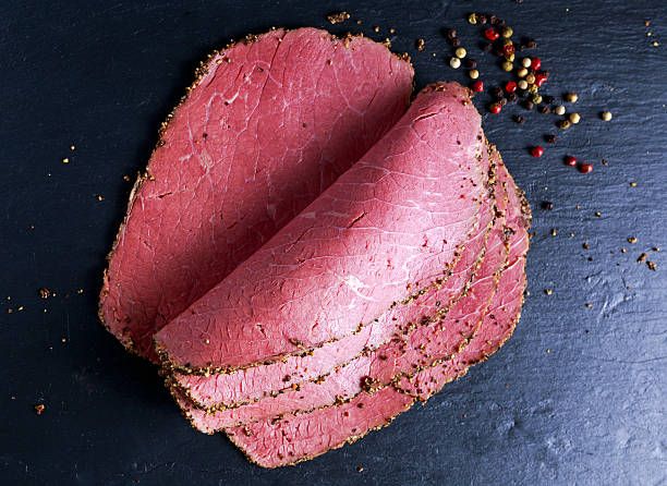 Freeze cooked corned beef.
