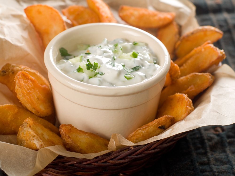 Delicious mayo bowl.
