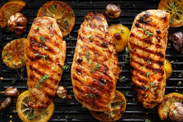 How long does it take to bake your chicken breast at 425°F?