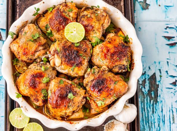 how long to bake chicken thighs