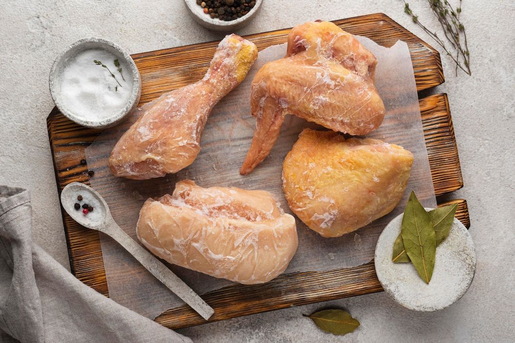 how to defrost chicken fast