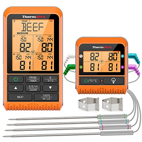 best wireless meat thermometer smoker